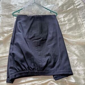 PANTS, PURE VIRGIN WOOL, NAVY BLUE, MADE IN CANADA!, LOUBEN WOMAN, SIZE 26W,